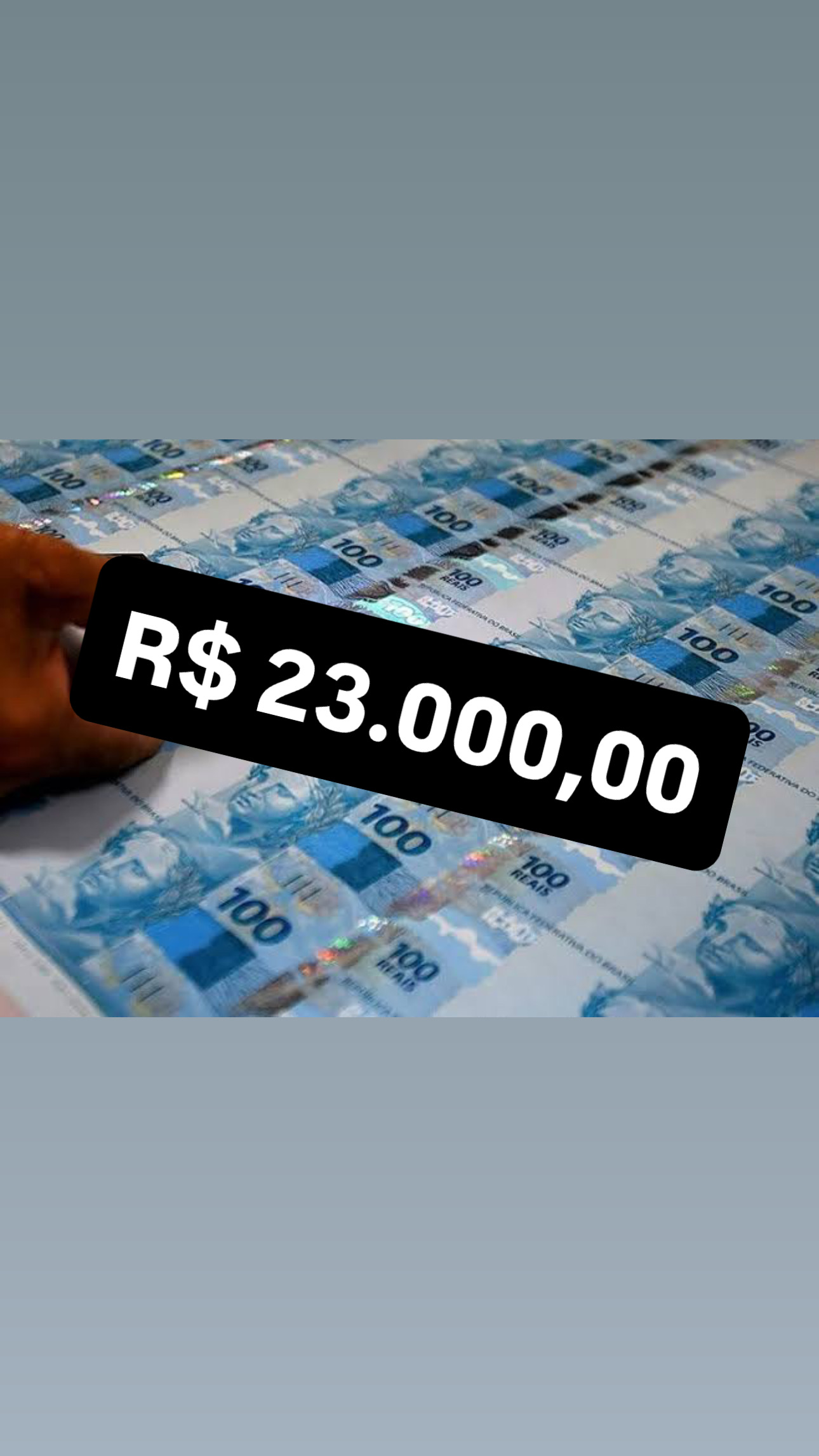 23 MIL NO PIX + ROLETAS