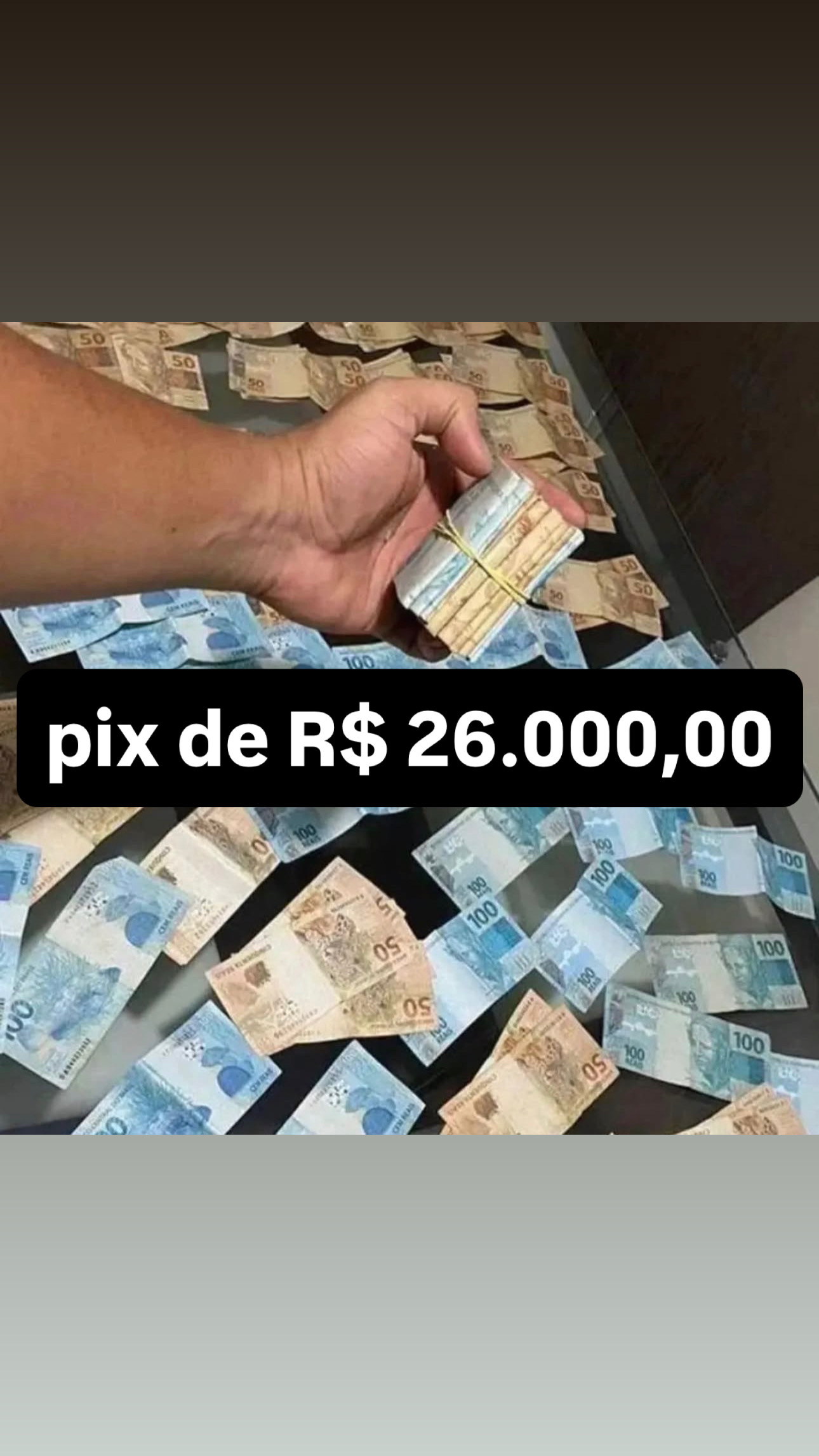 Pix de 26 MIL 