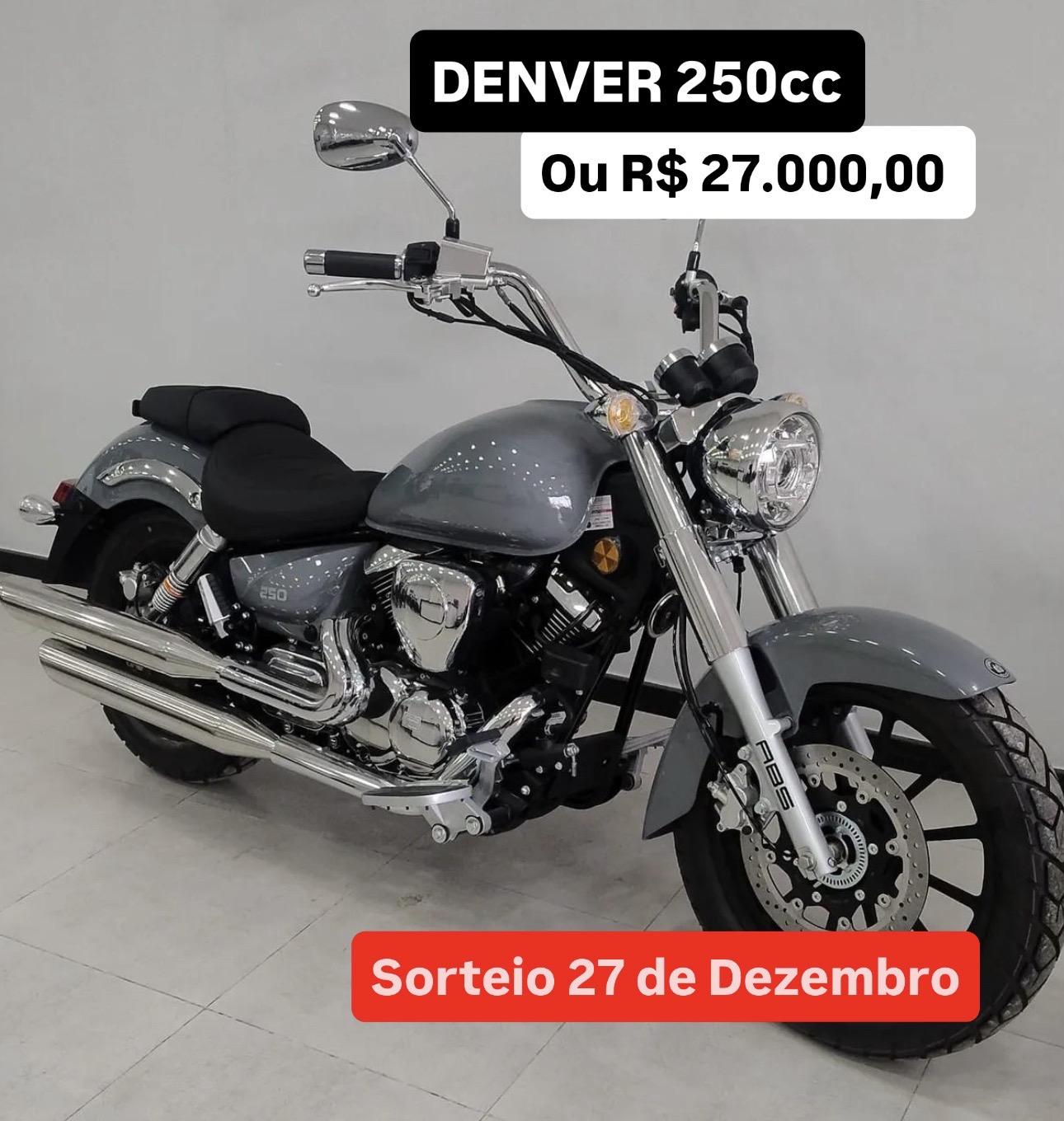 DENVER 250cc ou 27 mil 