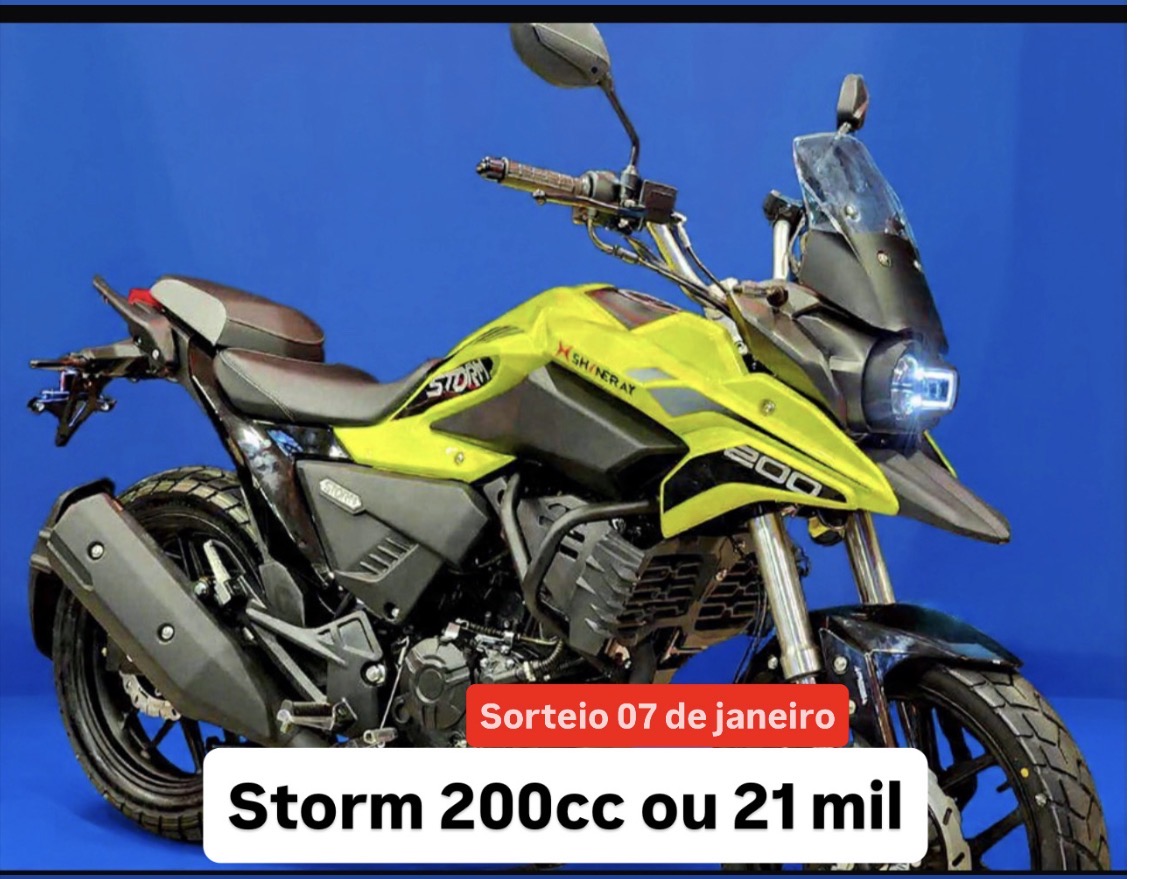 Moto Storm 200cc ou 21 mil
