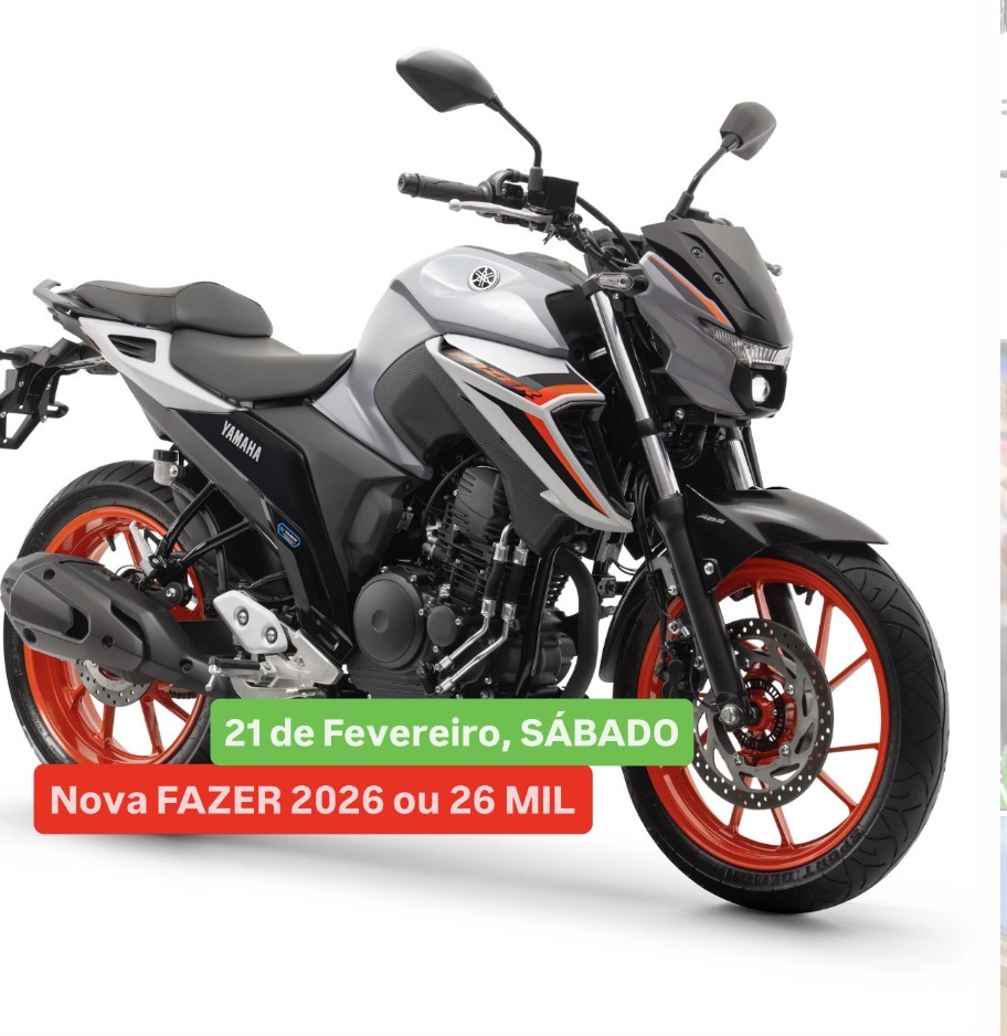 Fazer 2026 ou 26 