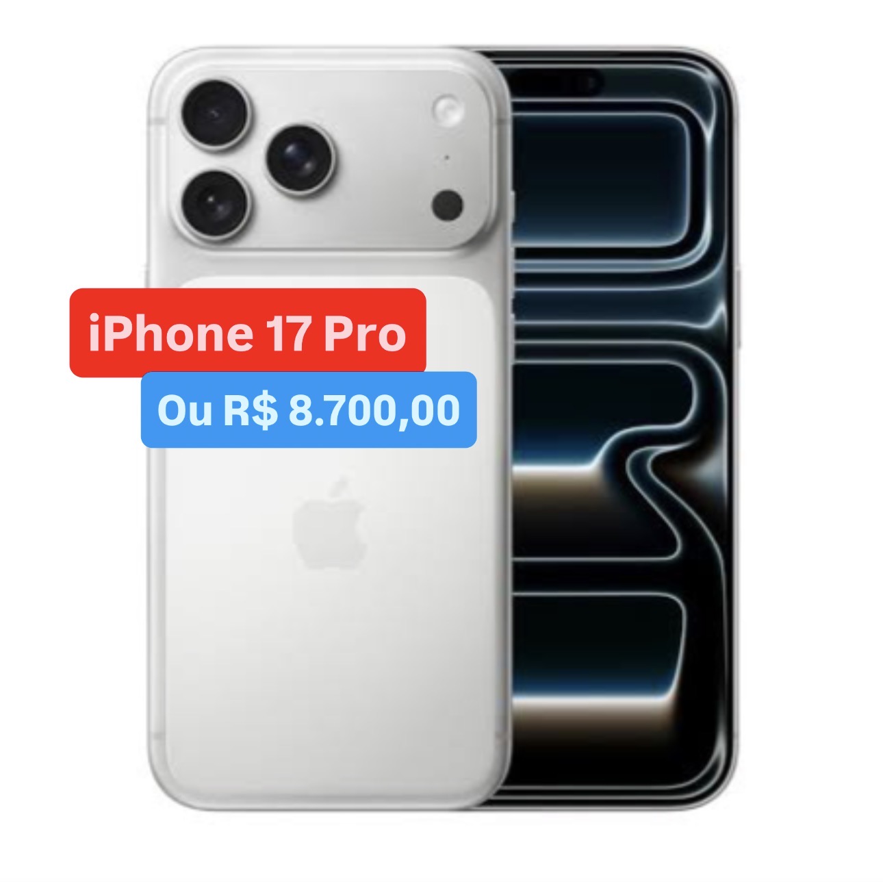 iPhone 17 ou 8.700,00