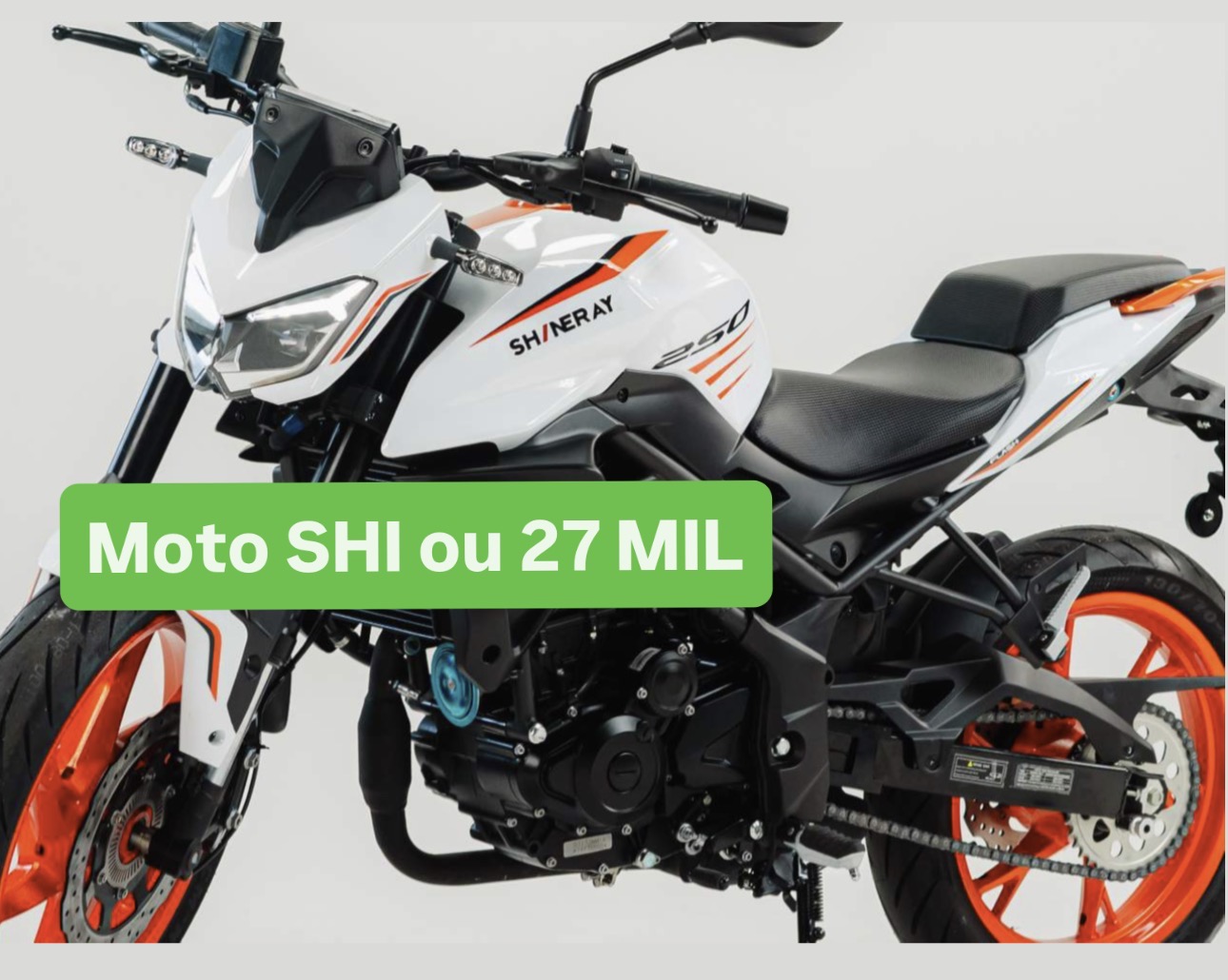 MOTO SHI 250f ou 27.000,00