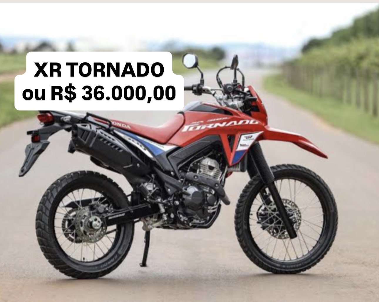 XR TORNADO 300cc ou 36 MIL