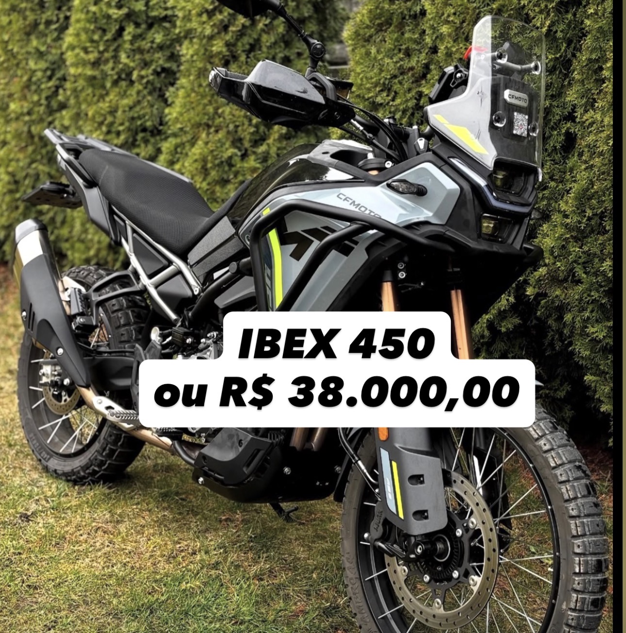 IBEX 450 ou 38 MIL NO PIX 