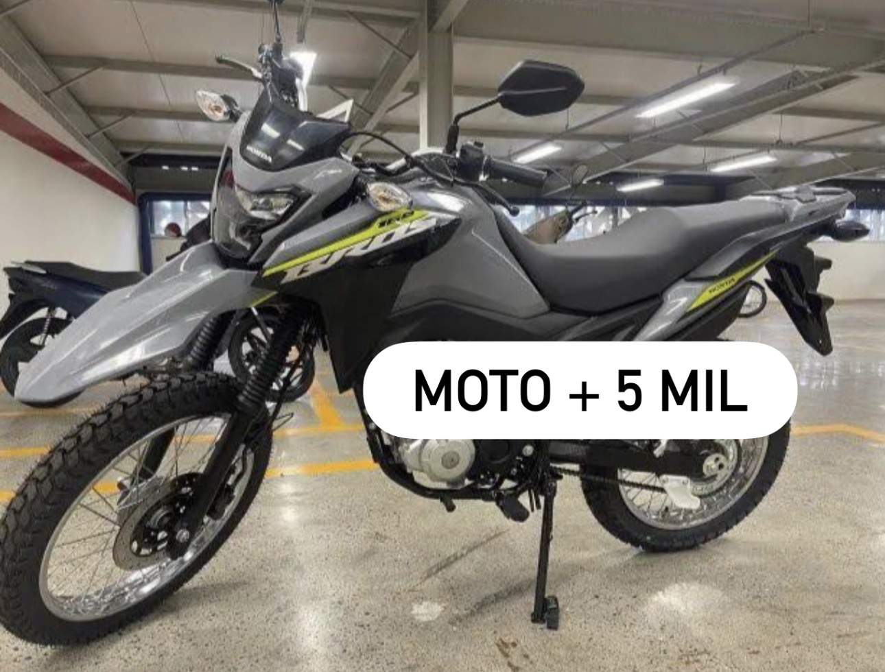 Bros 160cc + 5 mil 